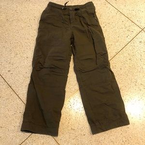 Gap Lined Khaki Cargo Pants Size L 10